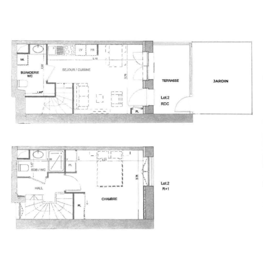  Annonces CHAPONOST : Apartment | LYON (69005) | 58 m2 | 390 000 € 