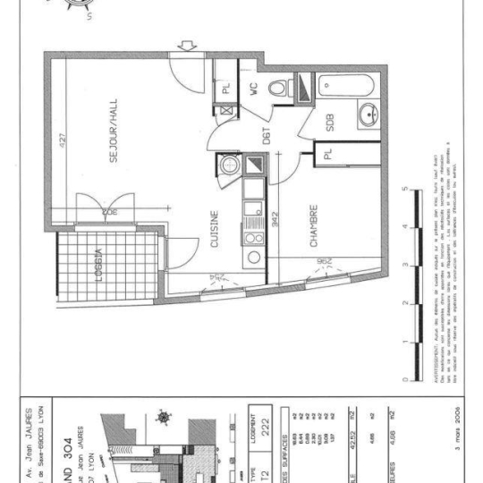  Annonces CHAPONOST : Autres | LYON (69007) | 43 m2 | 250 000 € 